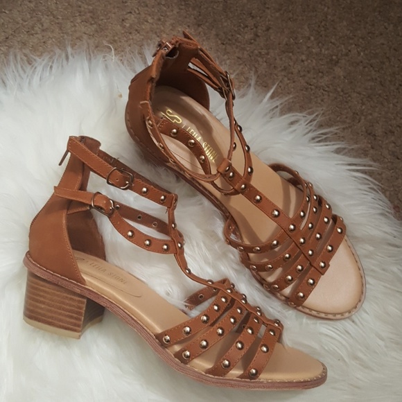 stone studded sandals